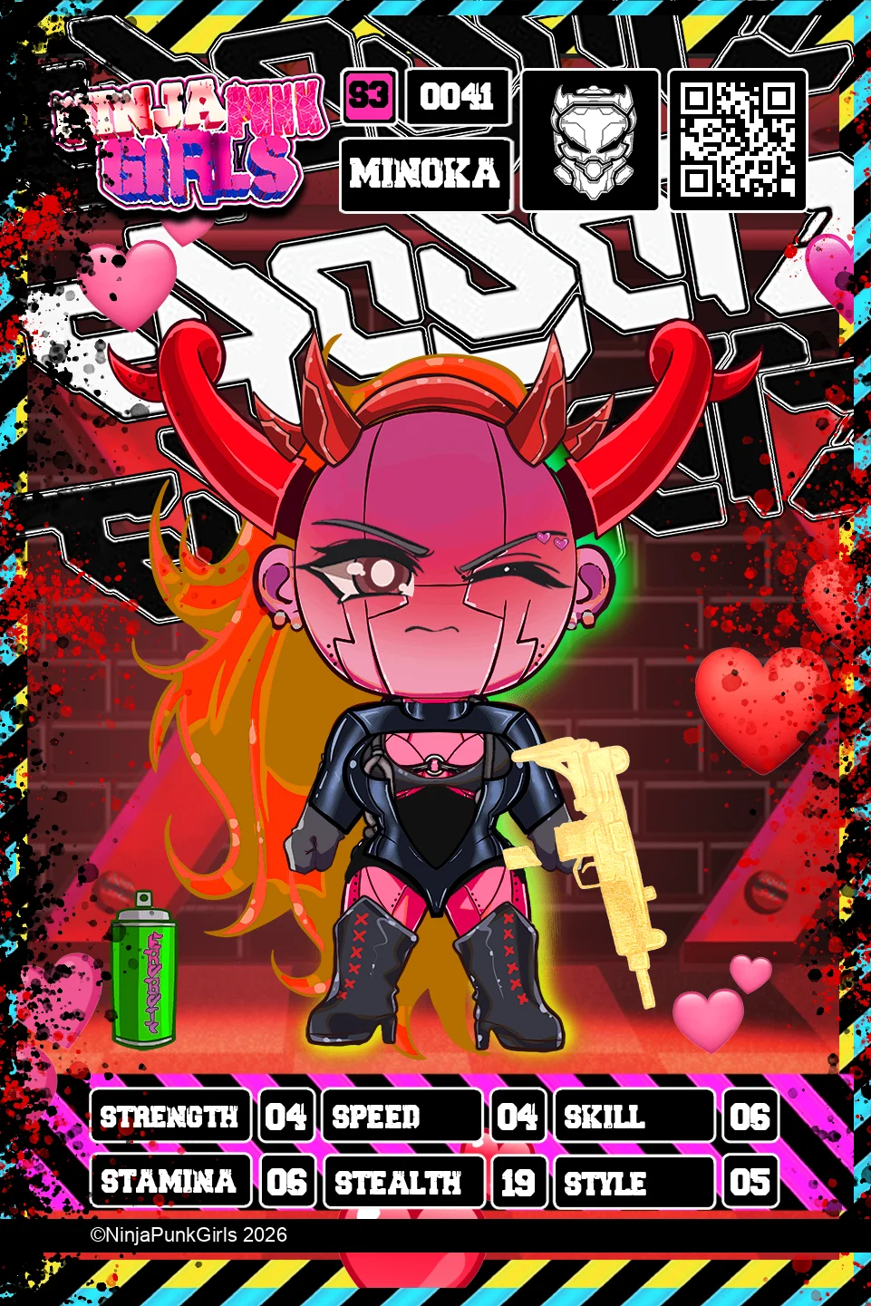 Rebuilt card #0041 Minoka