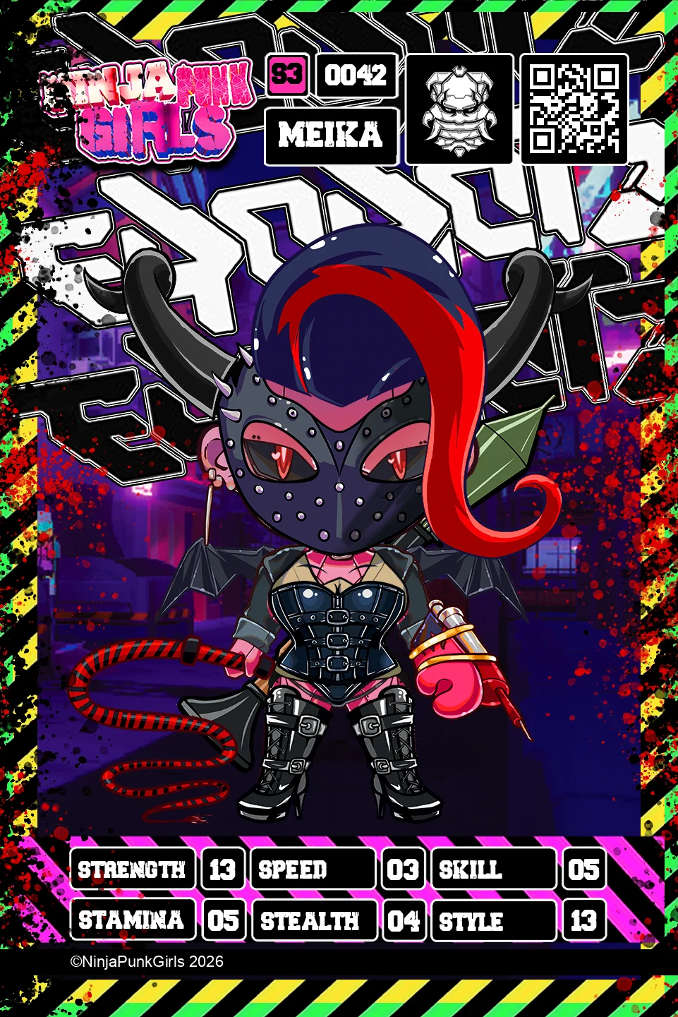 Rebuilt card #0042 Meika