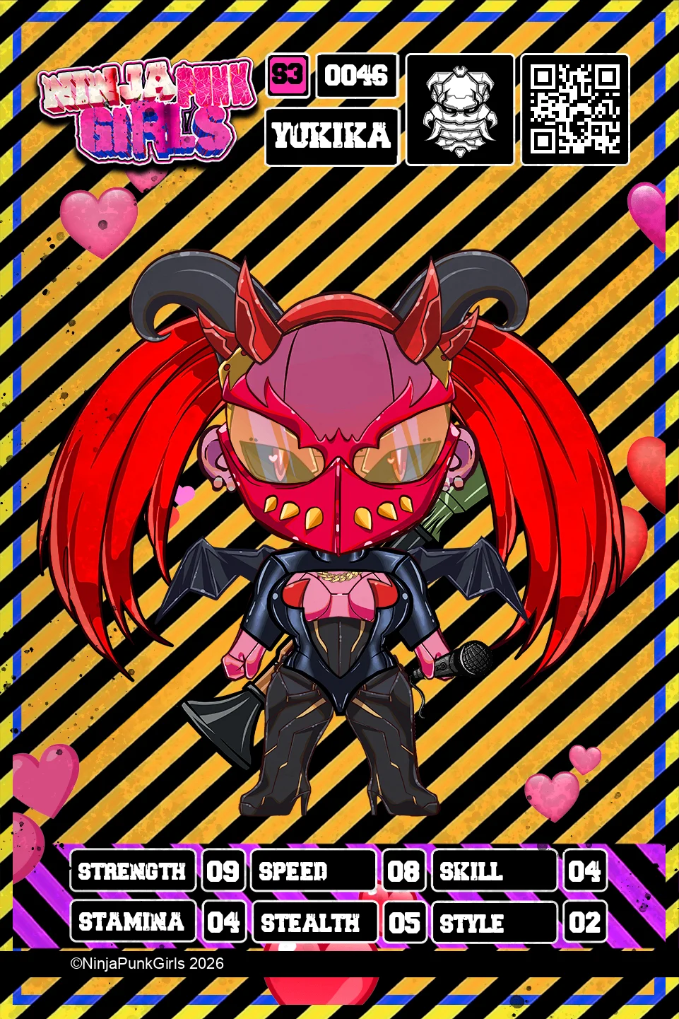 Rebuilt card #0046 Yukika
