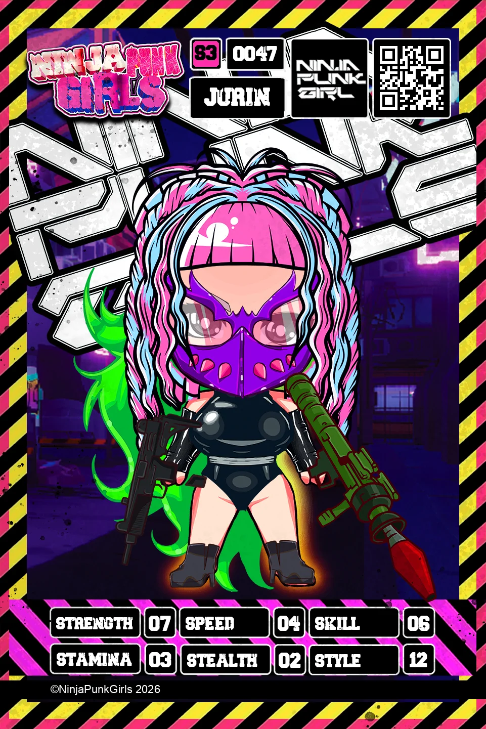 Rebuilt card #0047 Jurin