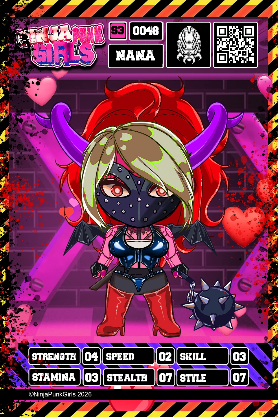 Rebuilt card #0048 Nana