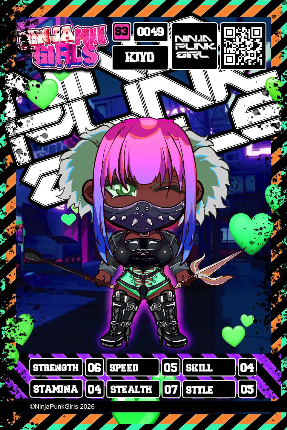 Rebuilt card #0049 Kiyo