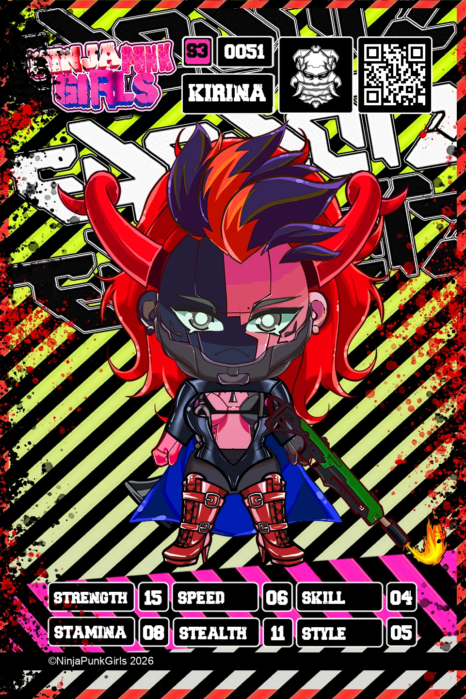 Rebuilt card #0051 Kirina
