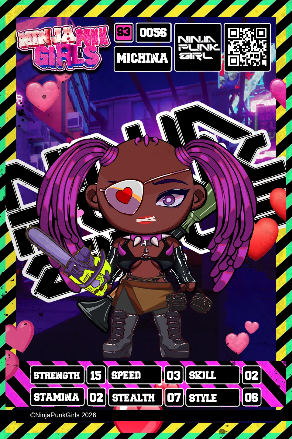Rebuilt card #0056 Michina
