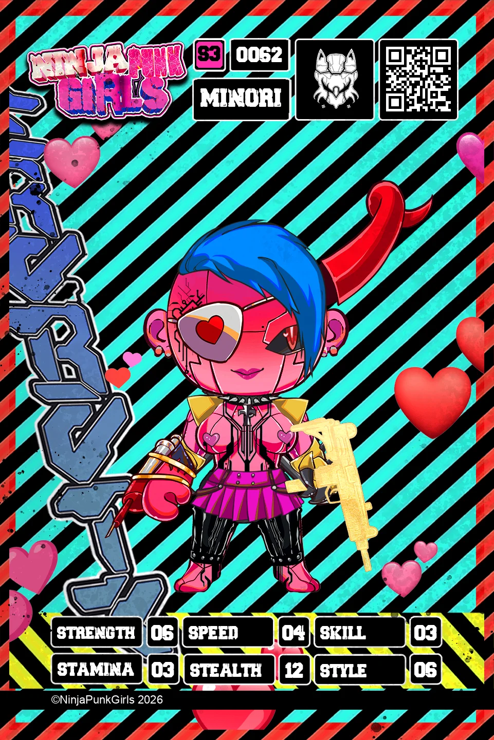 Rebuilt card #0062 Minori