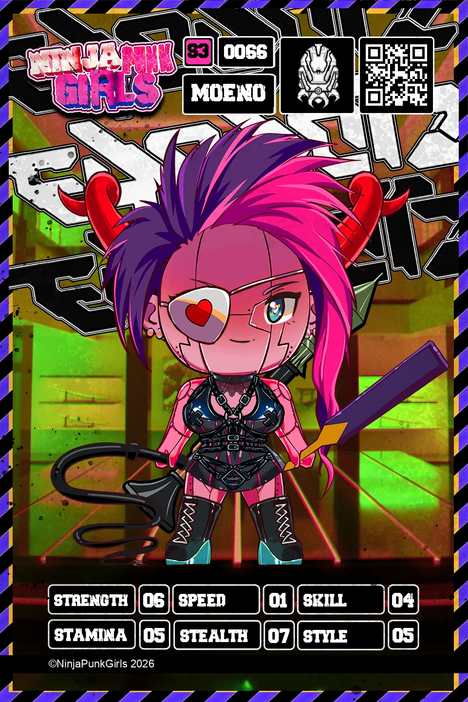 Rebuilt card #0066 Moeno