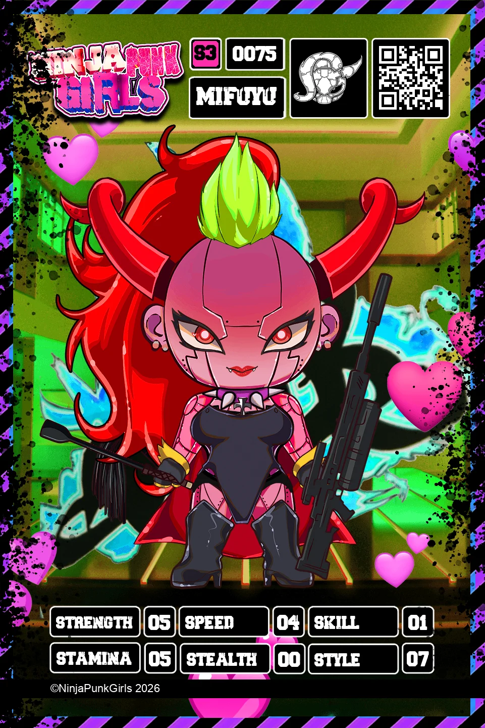 Rebuilt card #0075 Mifuyu