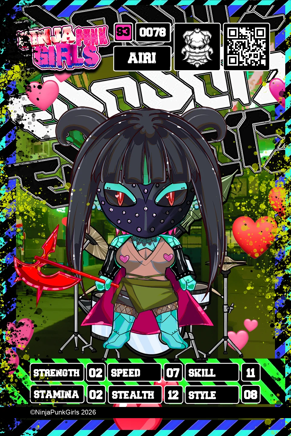 Rebuilt card #0078 Airi