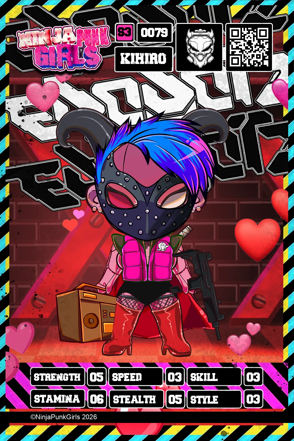 Rebuilt card #0079 Kihiro