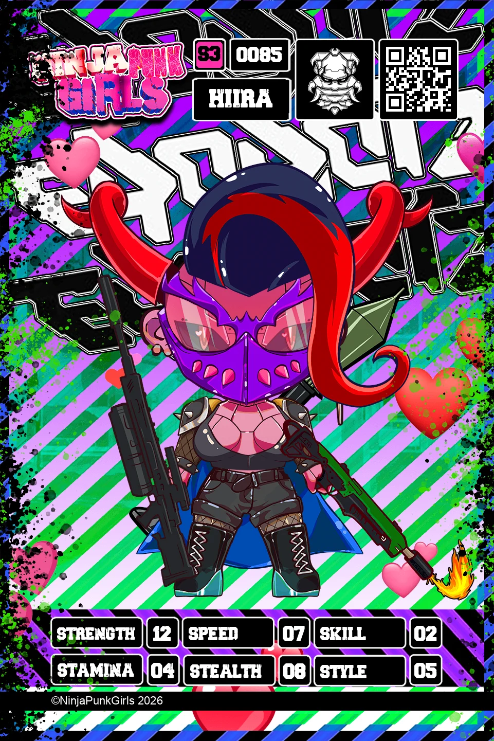 Rebuilt card #0085 Hiira