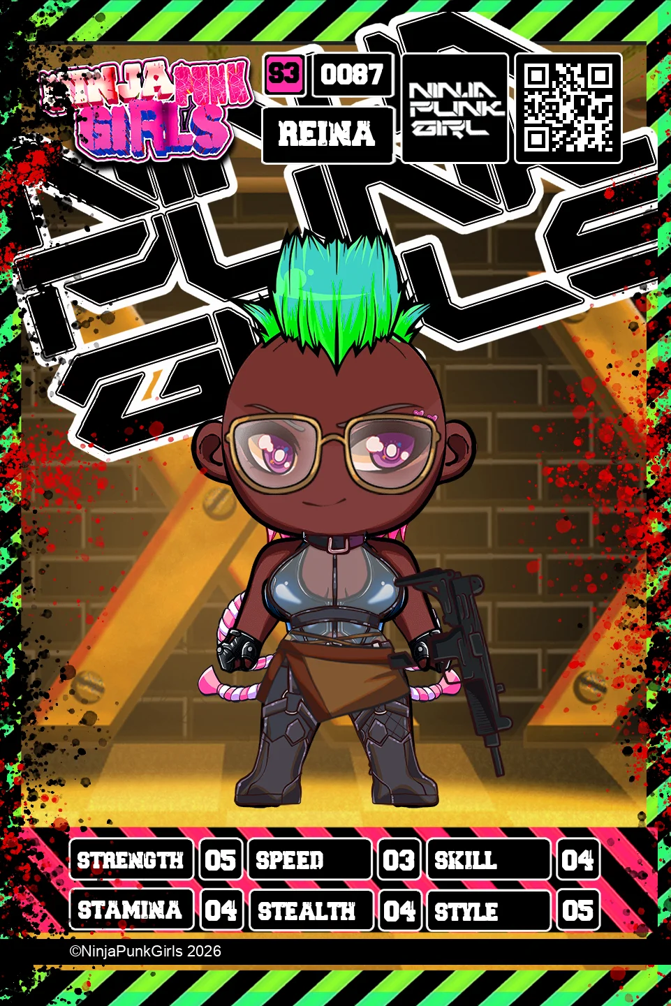 Rebuilt card #0087 Reina