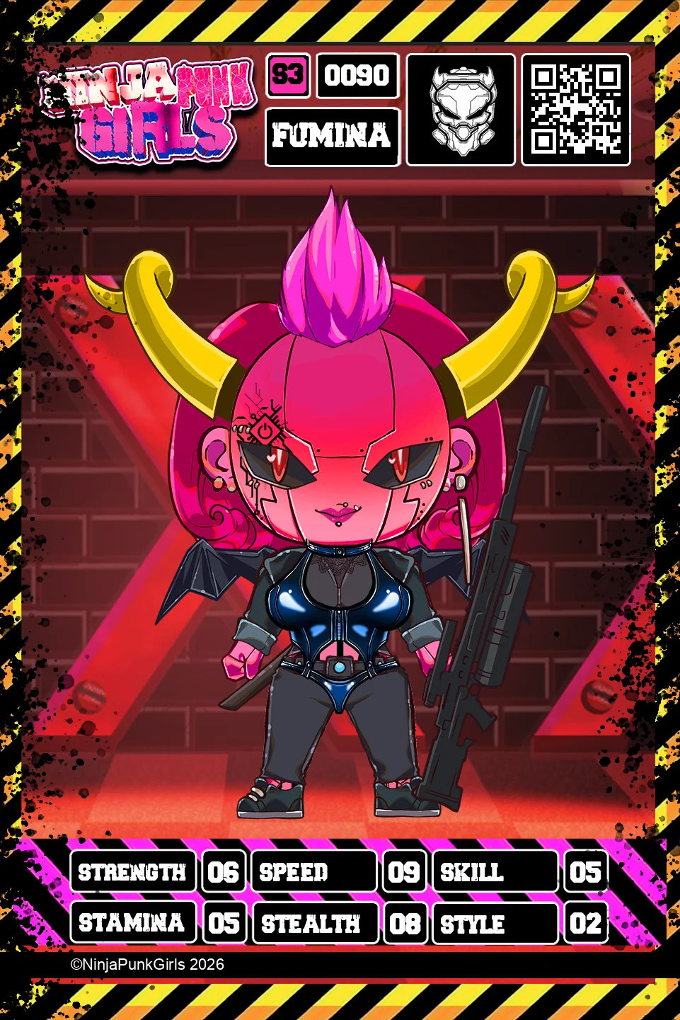 Rebuilt card #0090 Fumina
