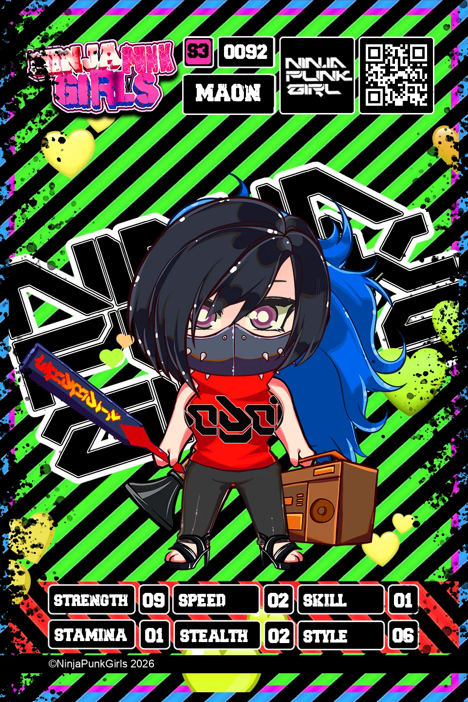 Rebuilt card #0092 Maon