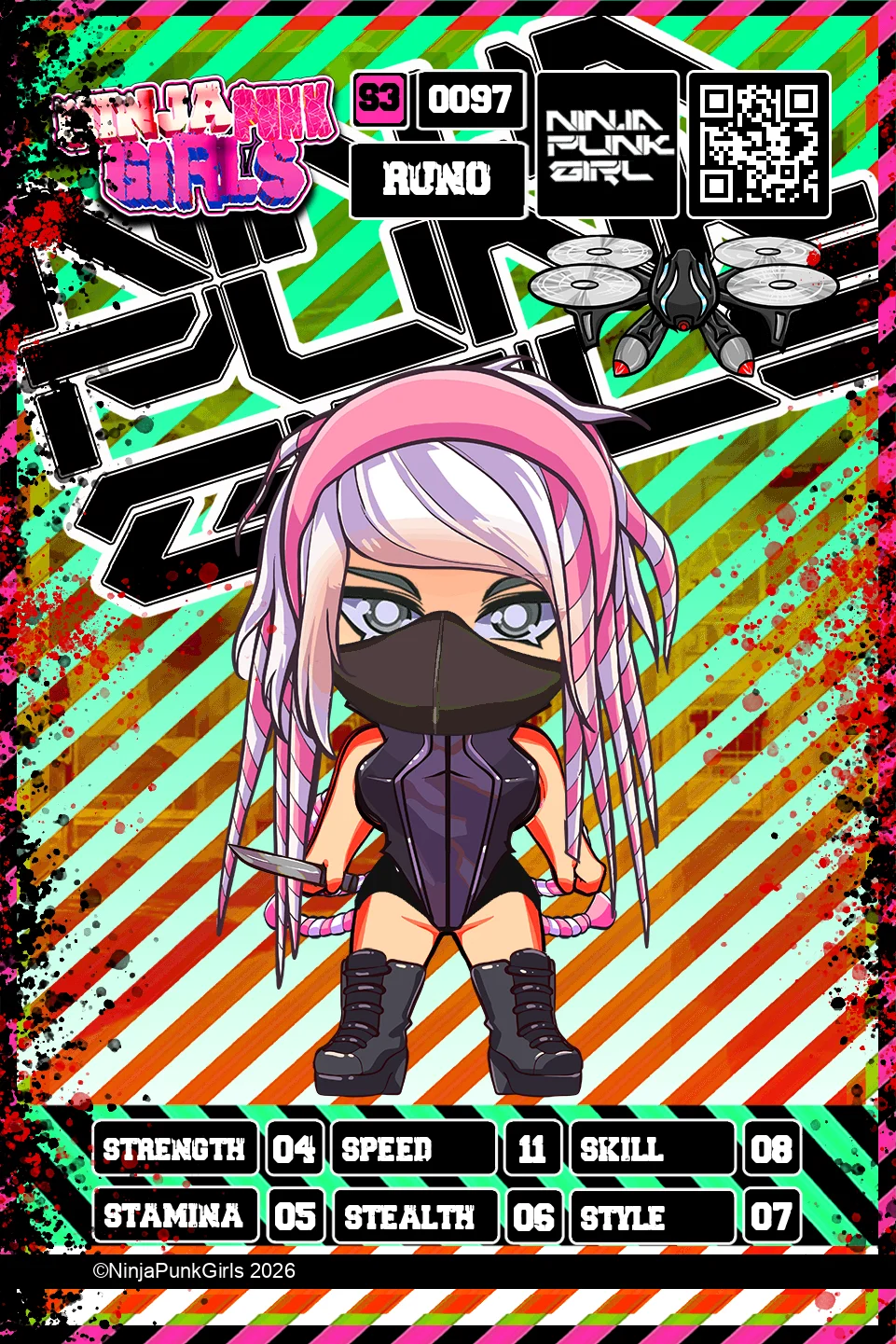 Rebuilt card #0097 Runo