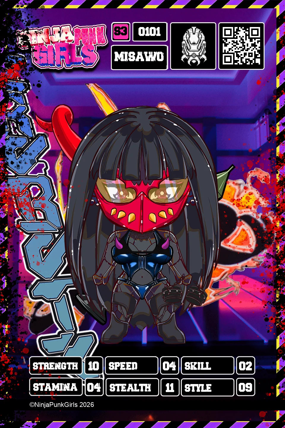 Rebuilt card #0101 Misawo