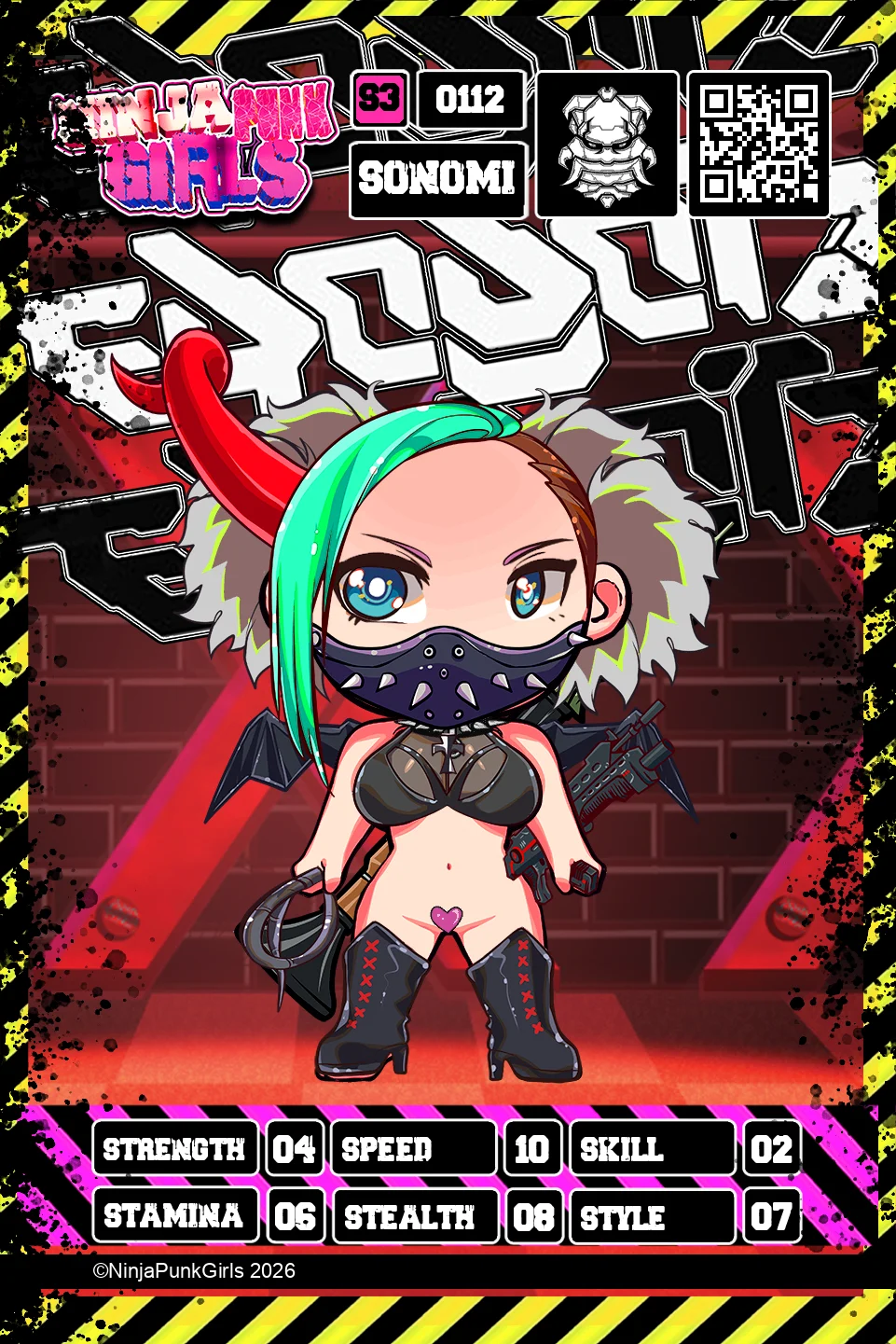 Rebuilt card #0112 Sonomi
