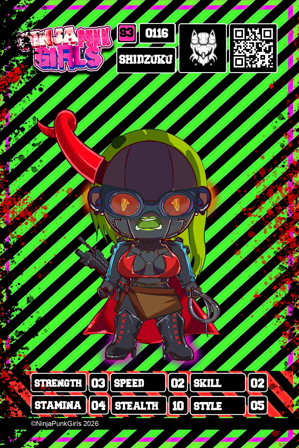 Rebuilt card #0116 Shidzuku