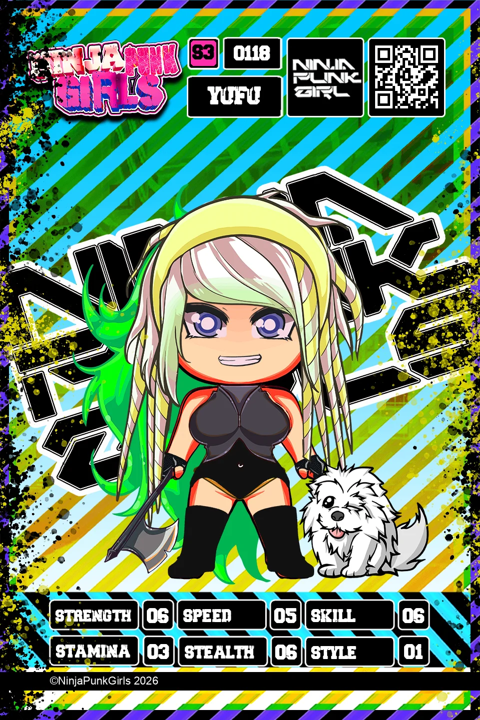 Rebuilt card #0118 Yufu