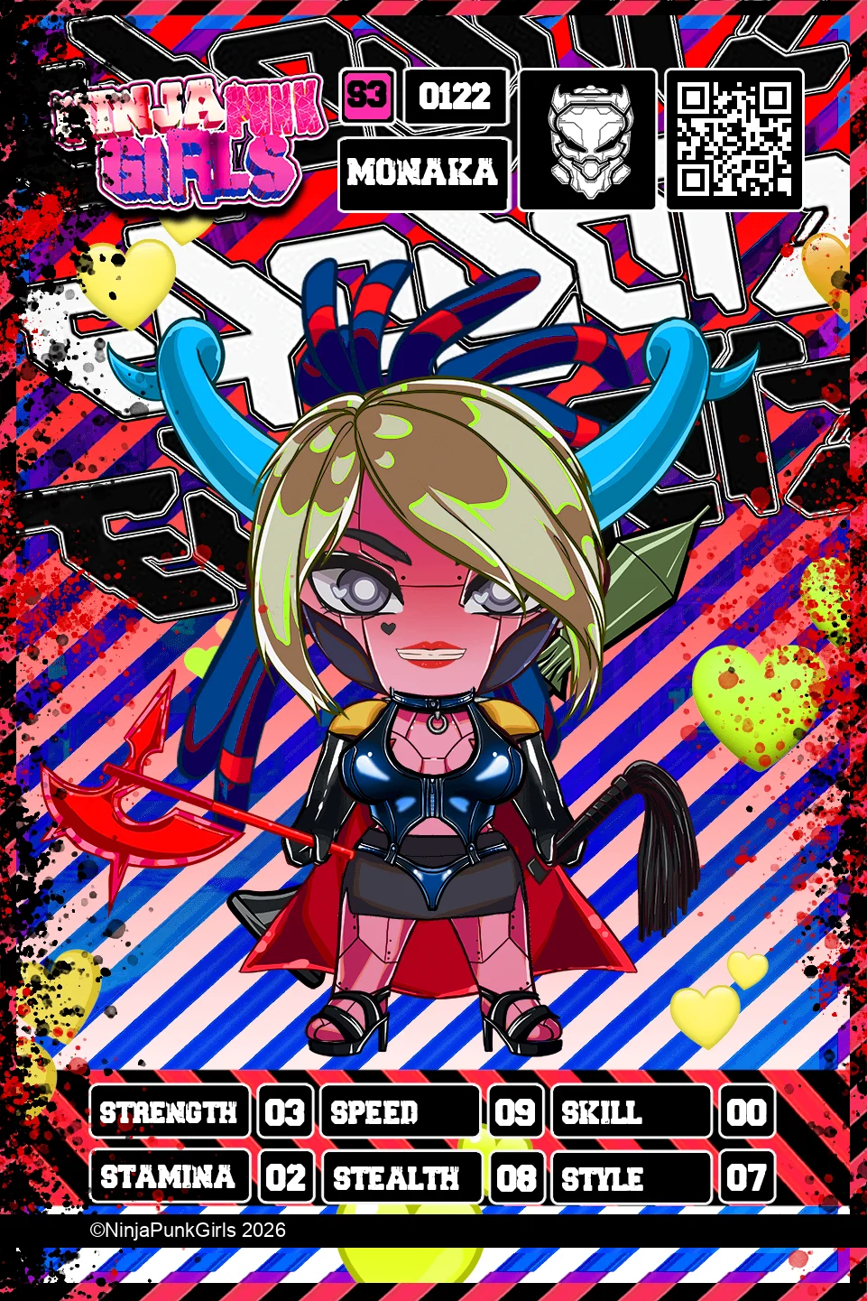 Rebuilt card #0122 Monaka