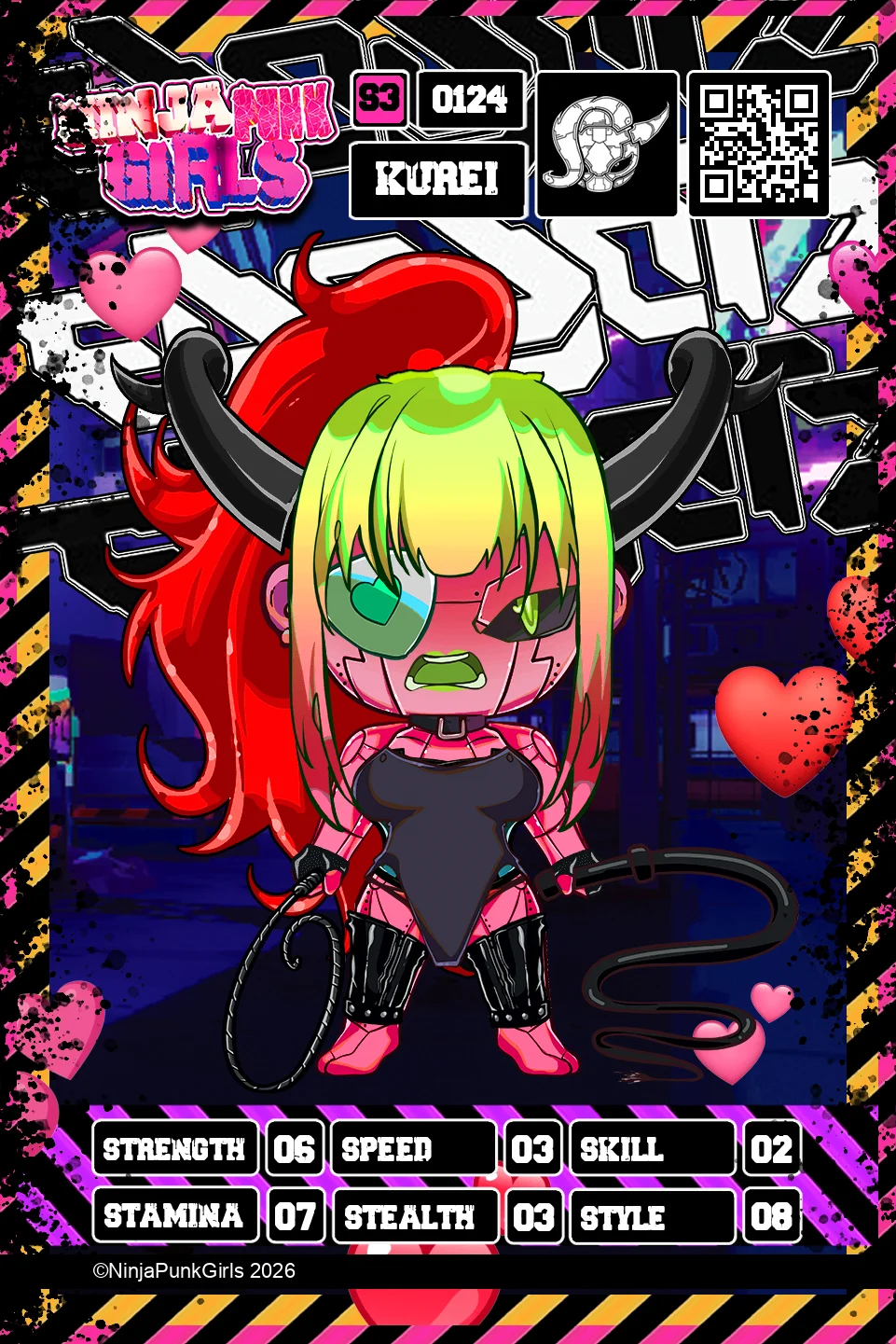 Rebuilt card #0124 Kurei