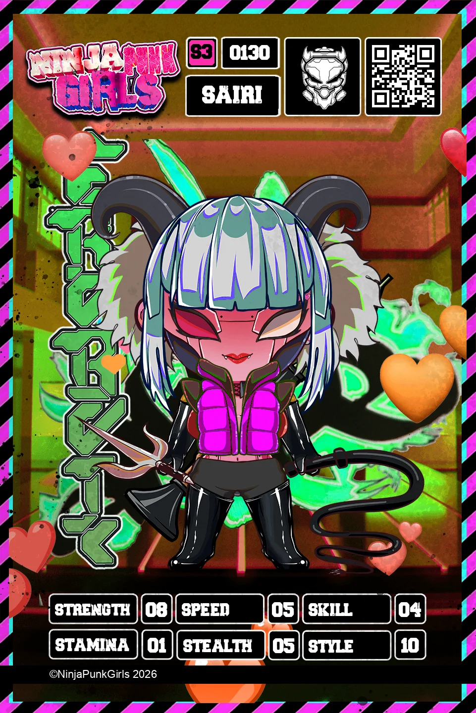 Rebuilt card #0130 Sairi