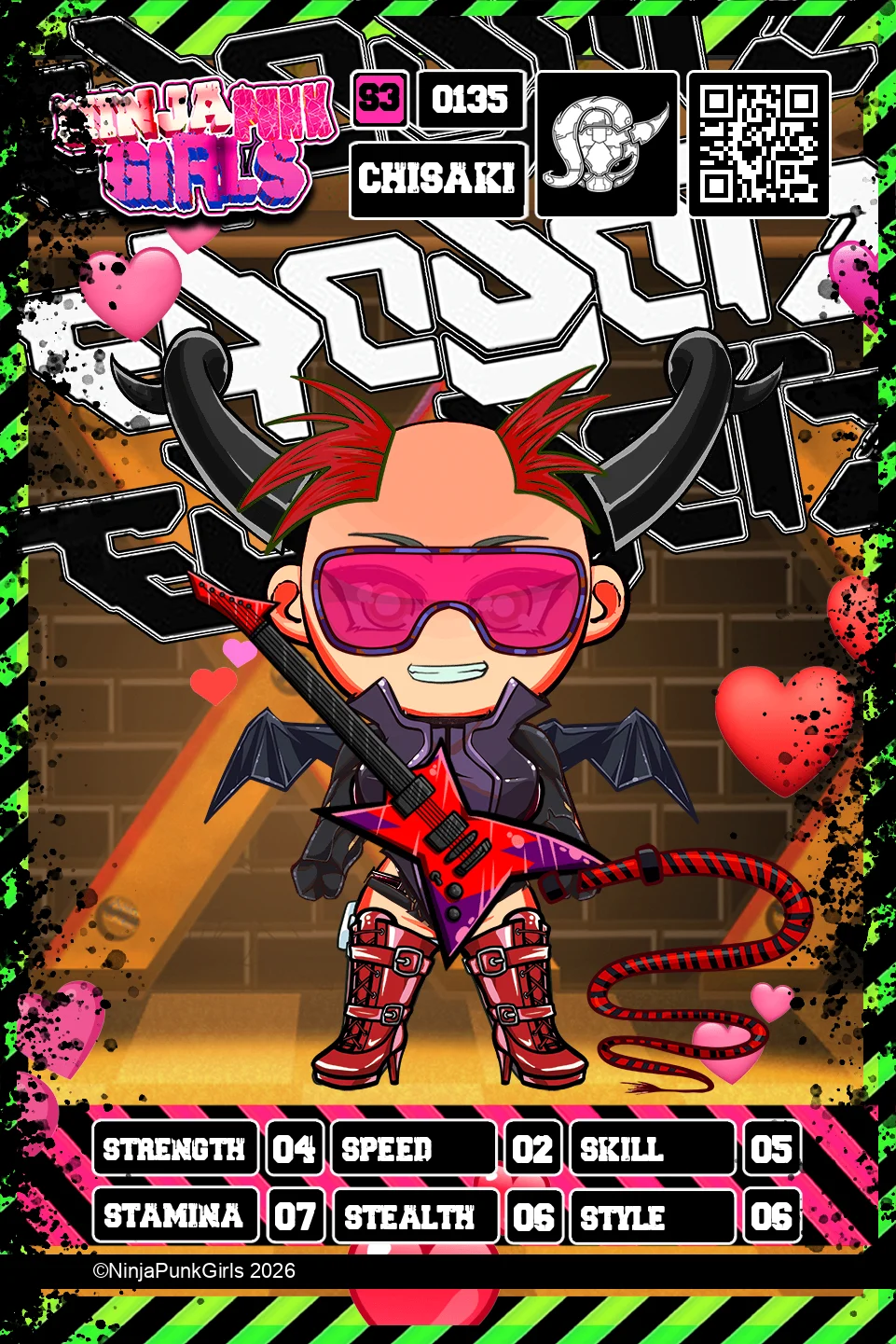 Rebuilt card #0135 Chisaki
