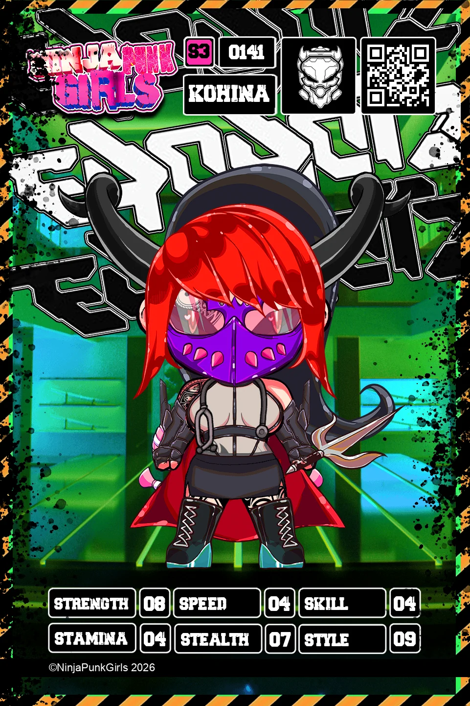 Rebuilt card #0141 Kohina