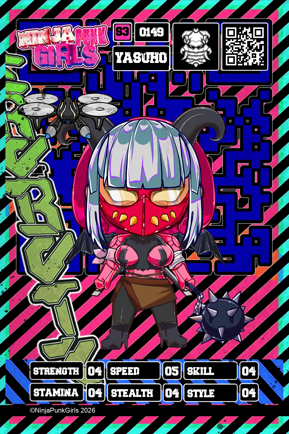 Rebuilt card #0149 Yasuho