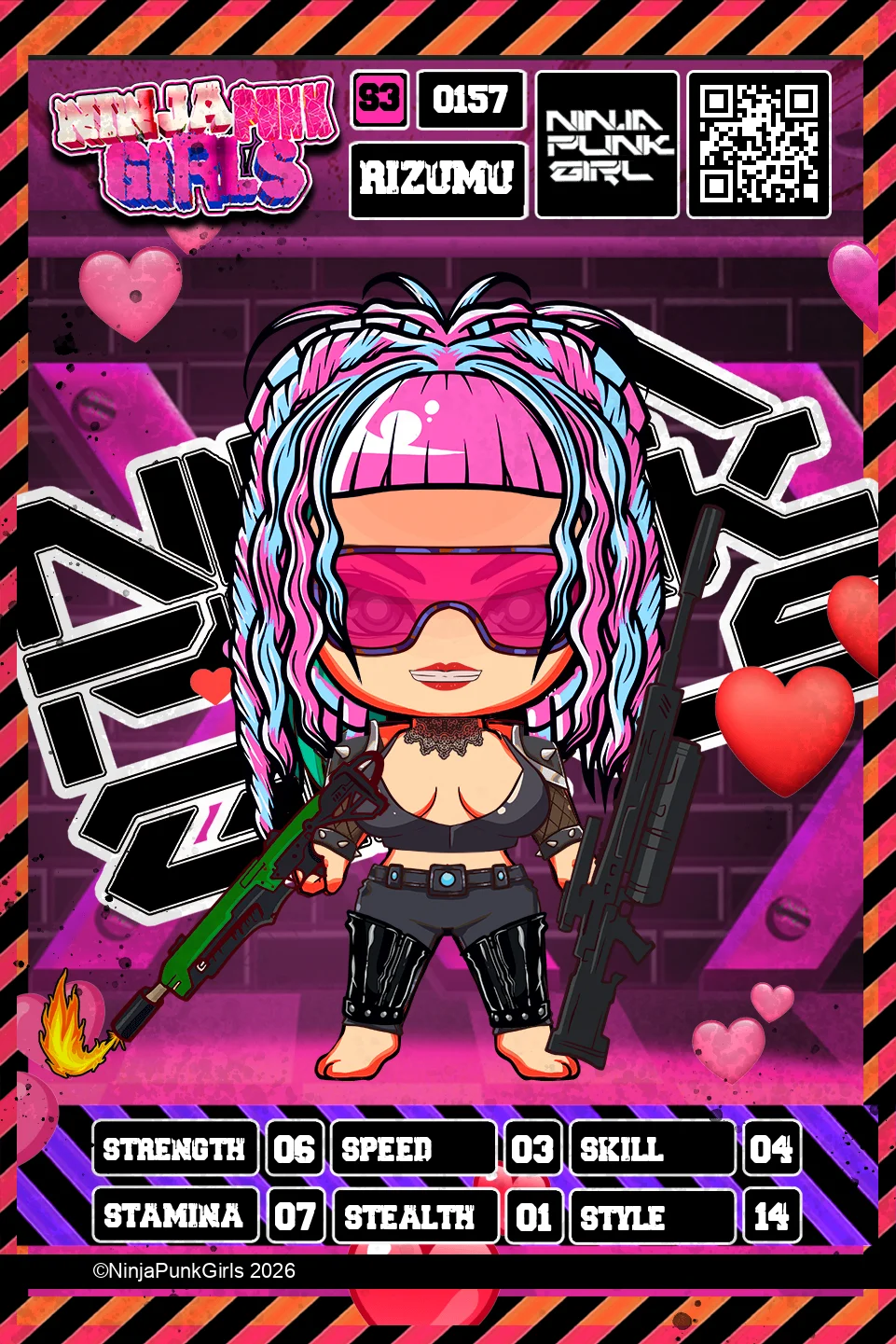 Rebuilt card #0157 Rizumu