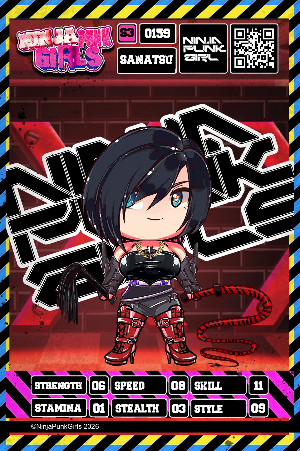 Rebuilt card #0159 Sanatsu