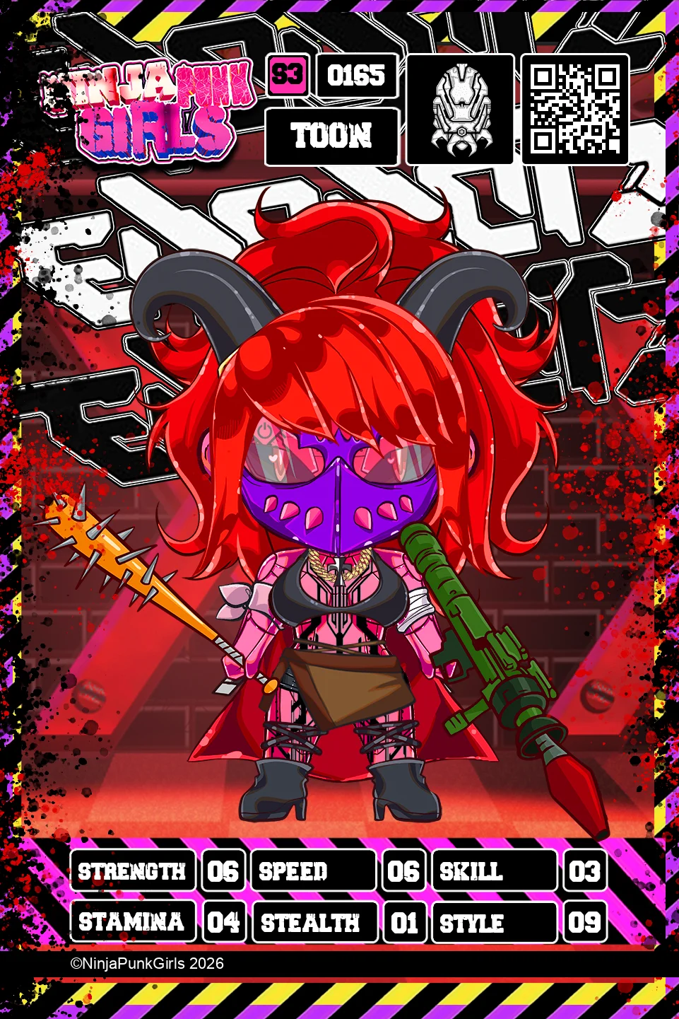 Rebuilt card #0165 Toon