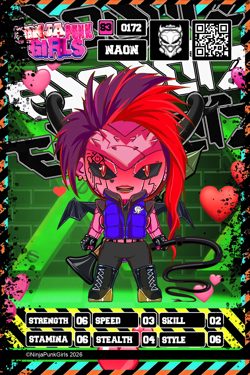 Rebuilt card #0172 Naon