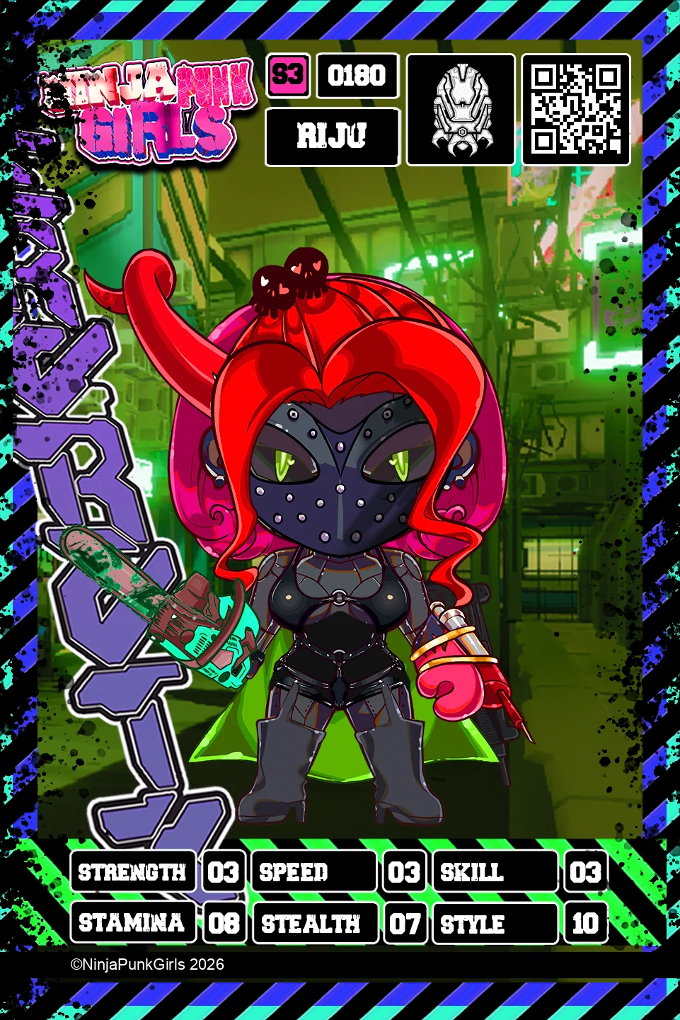 Rebuilt card #0180 Riju