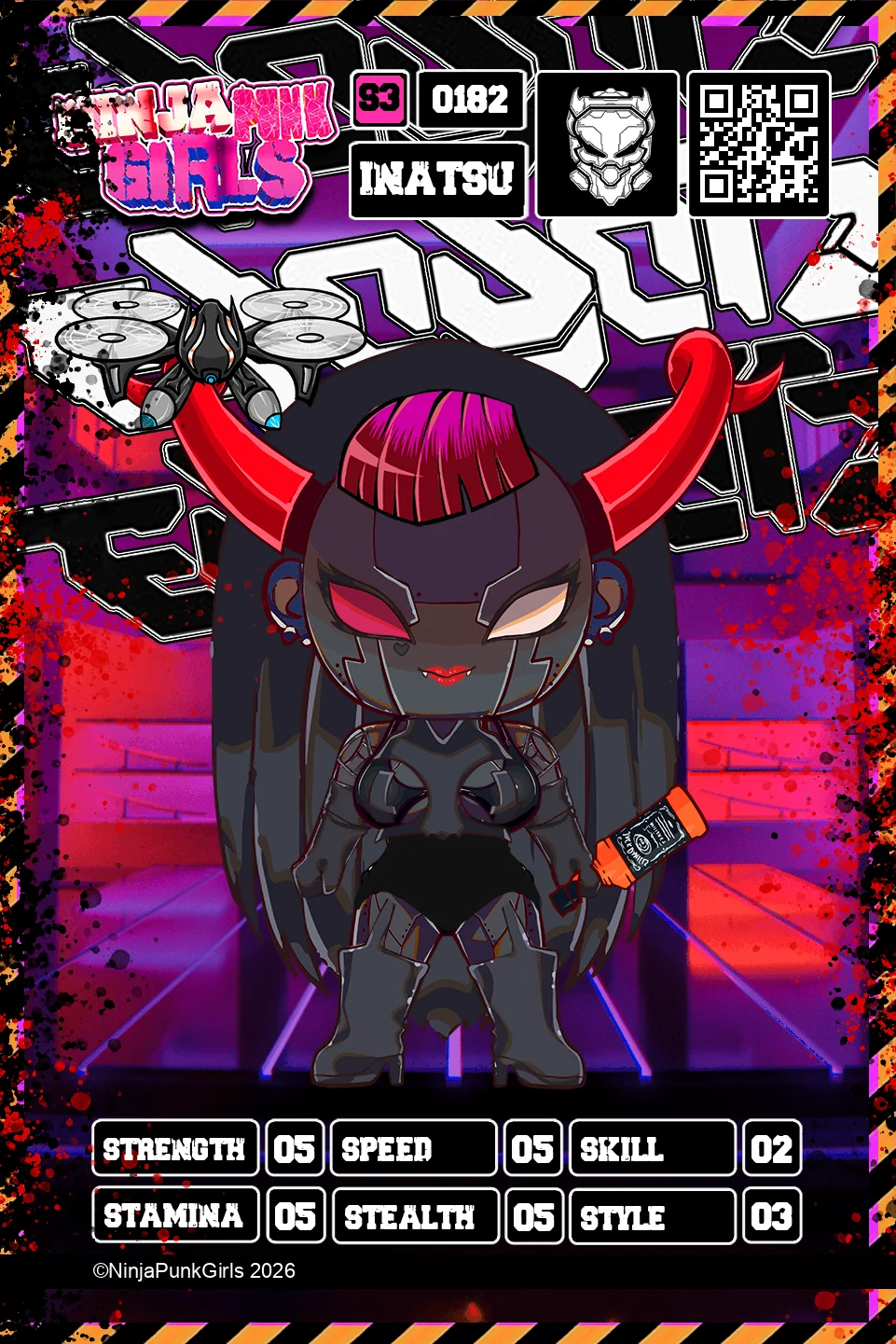 Rebuilt card #0182 Inatsu
