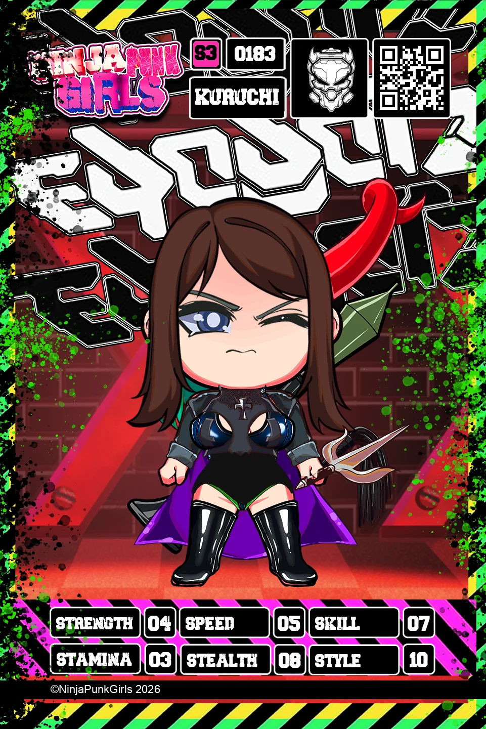 Rebuilt card #0183 Kuruchi