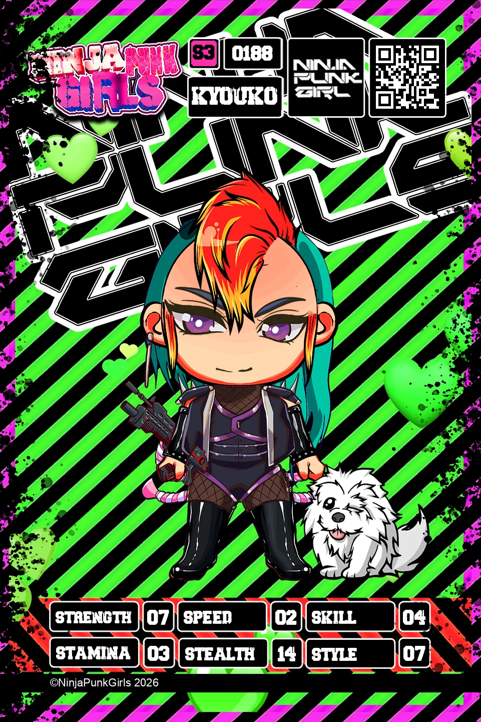 Rebuilt card #0188 Kyouko