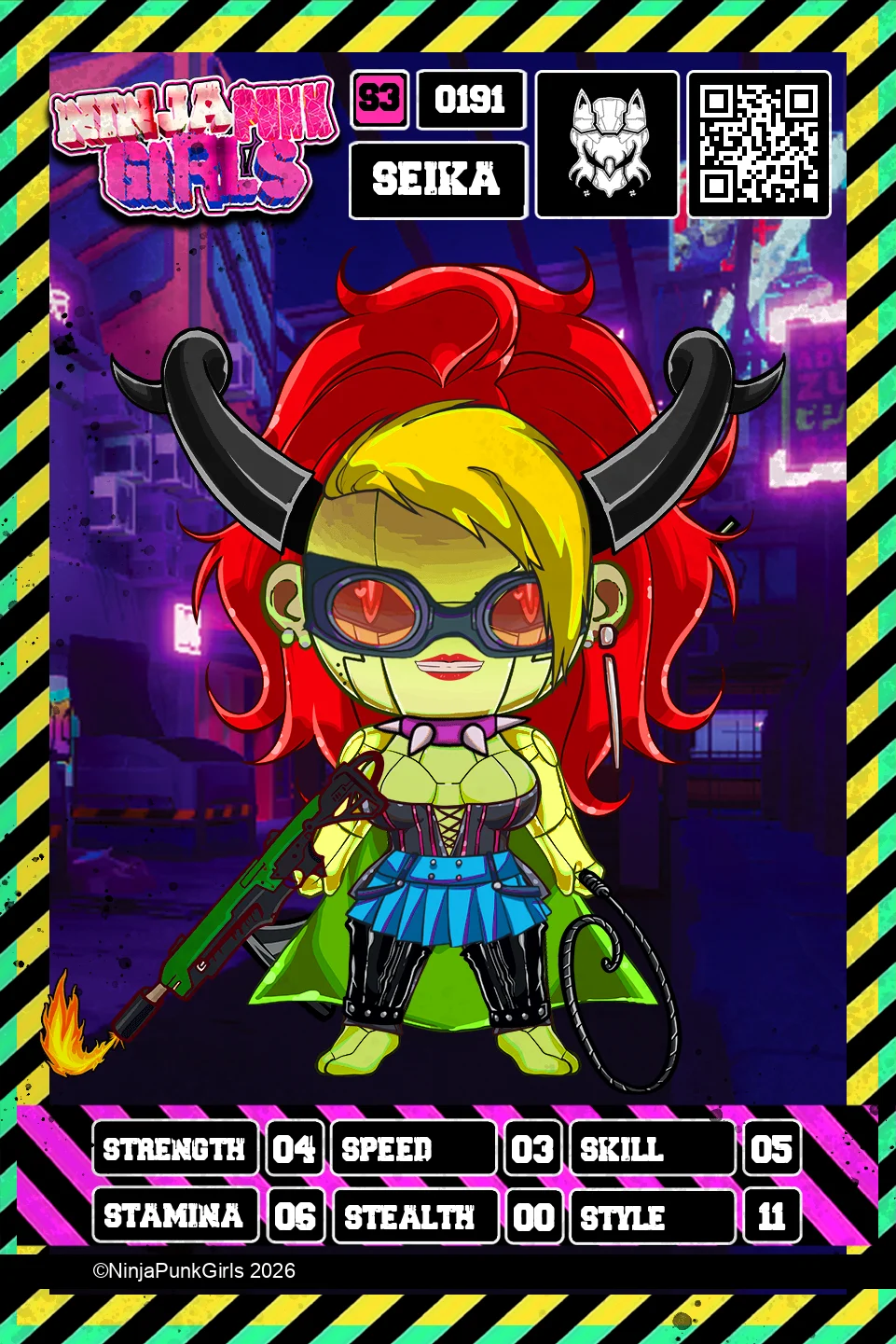 Rebuilt card #0191 Seika