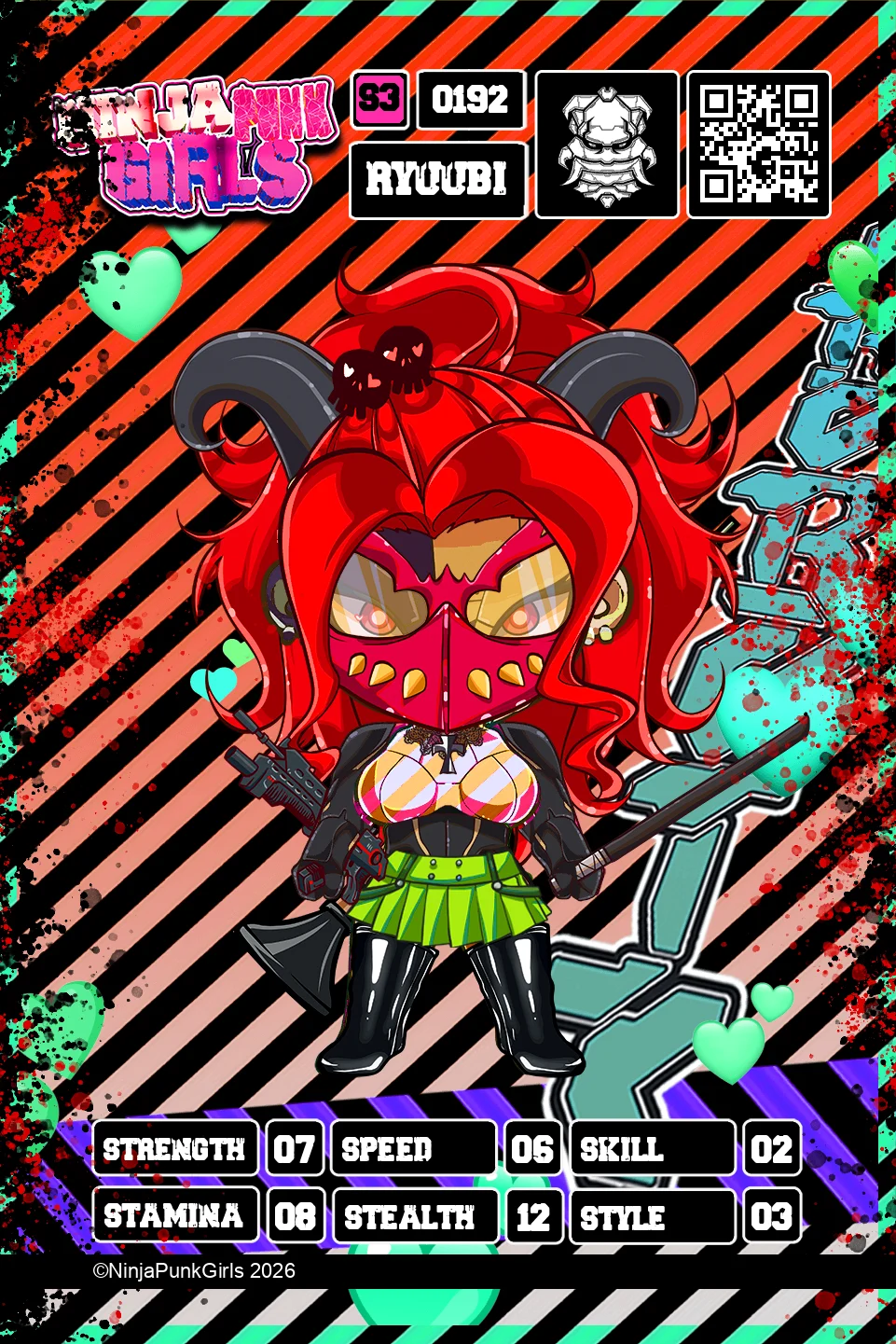 Rebuilt card #0192 Ryuubi