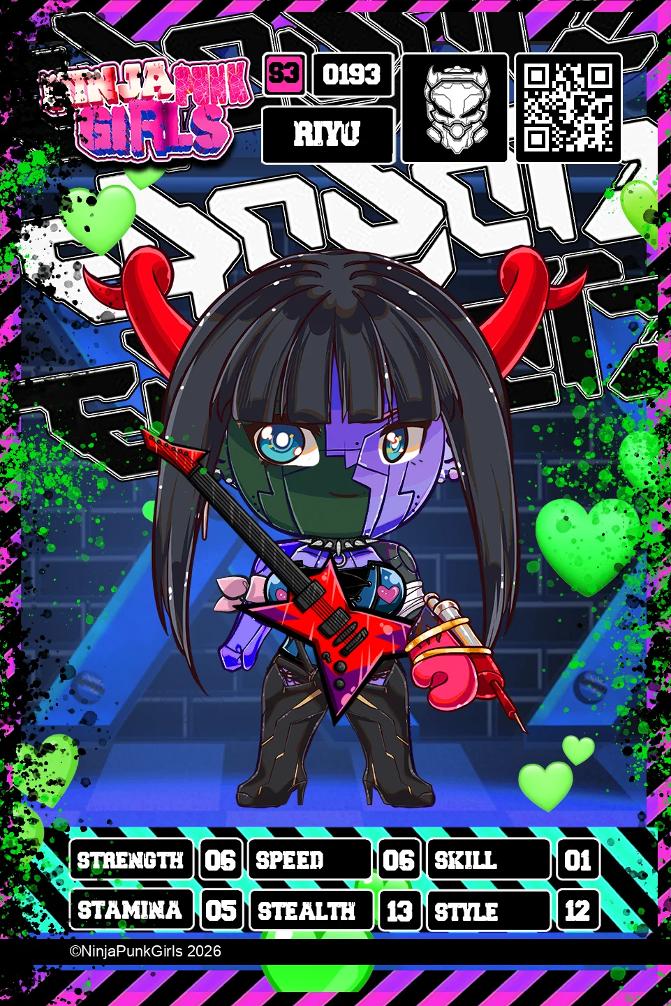 Rebuilt card #0193 Riyu