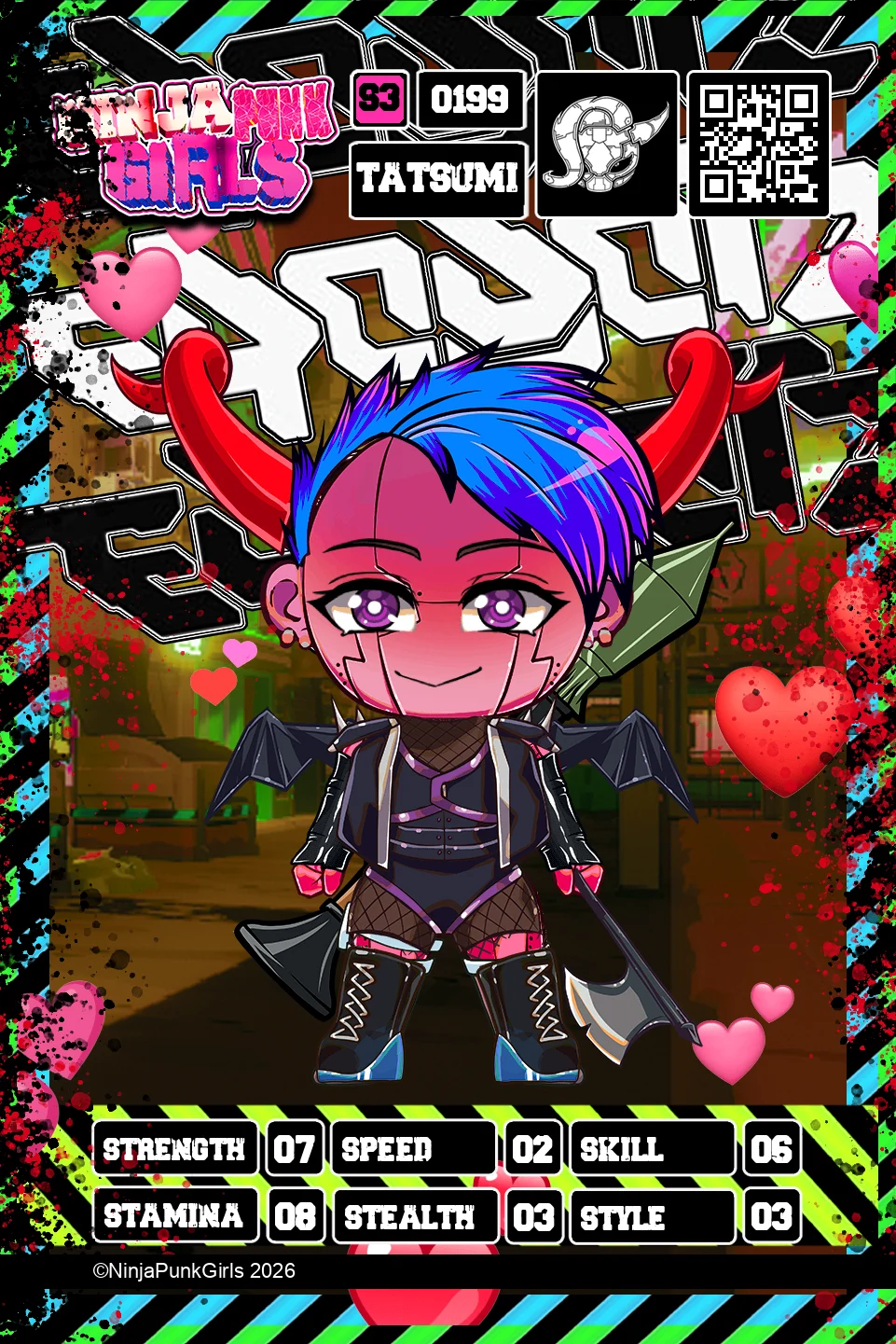 Rebuilt card #0199 Tatsumi