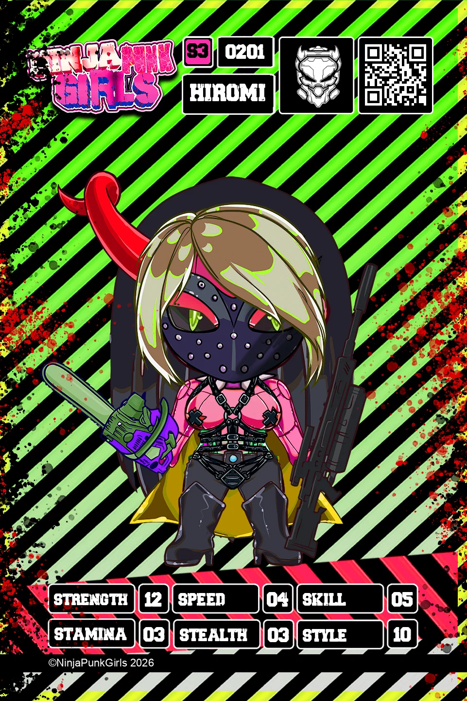 Rebuilt card #0201 Hiromi