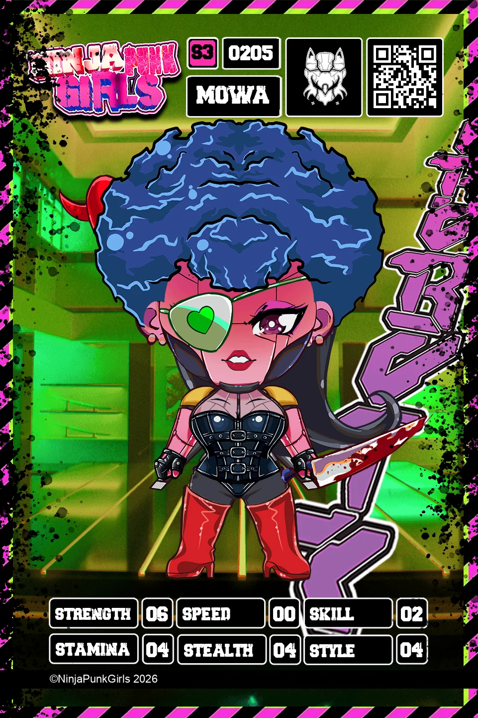 Rebuilt card #0205 Mowa