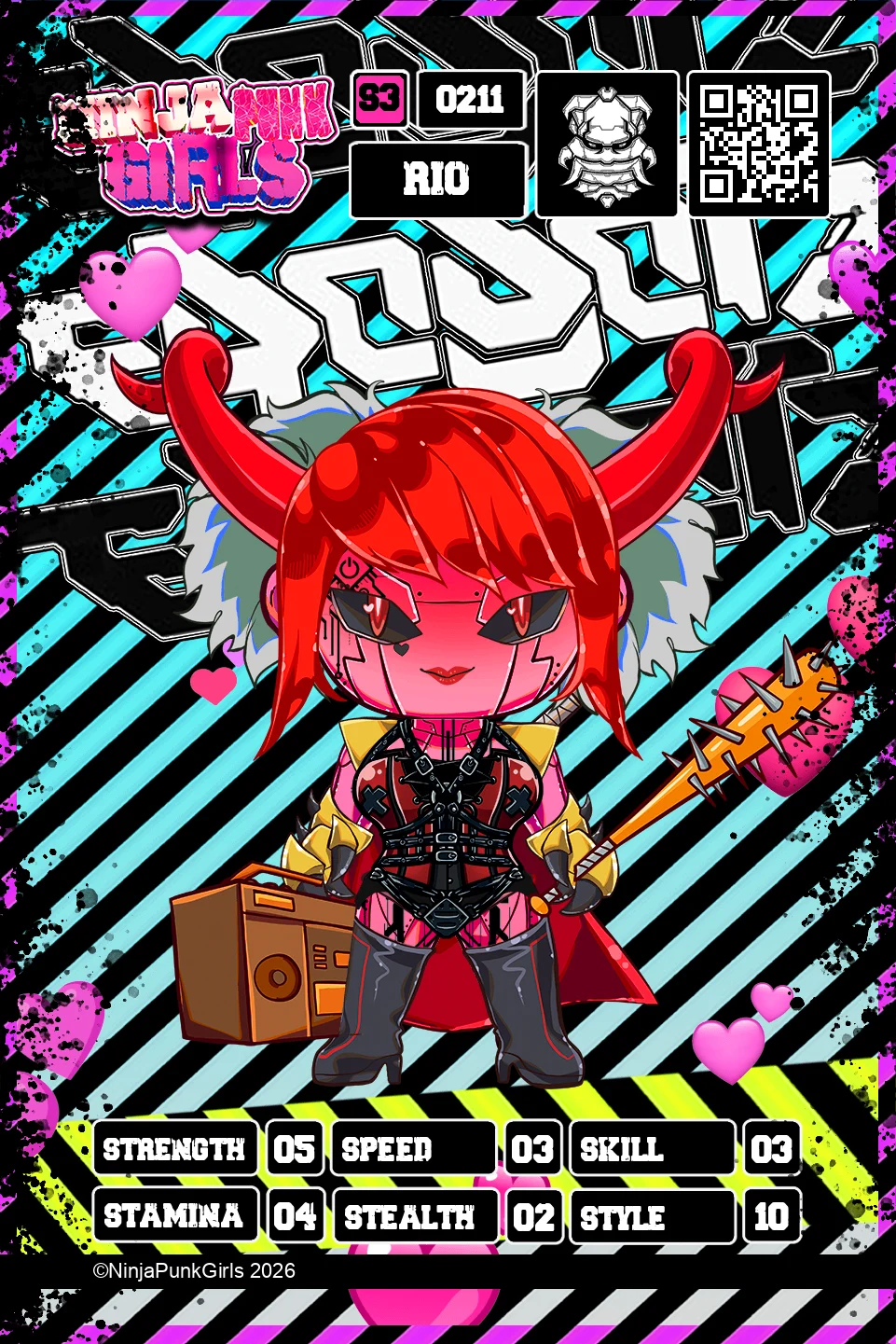 Rebuilt card #0211 Rio
