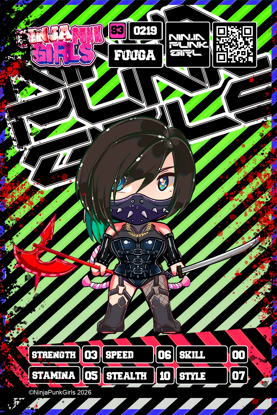 Rebuilt card #0219 Fuuga