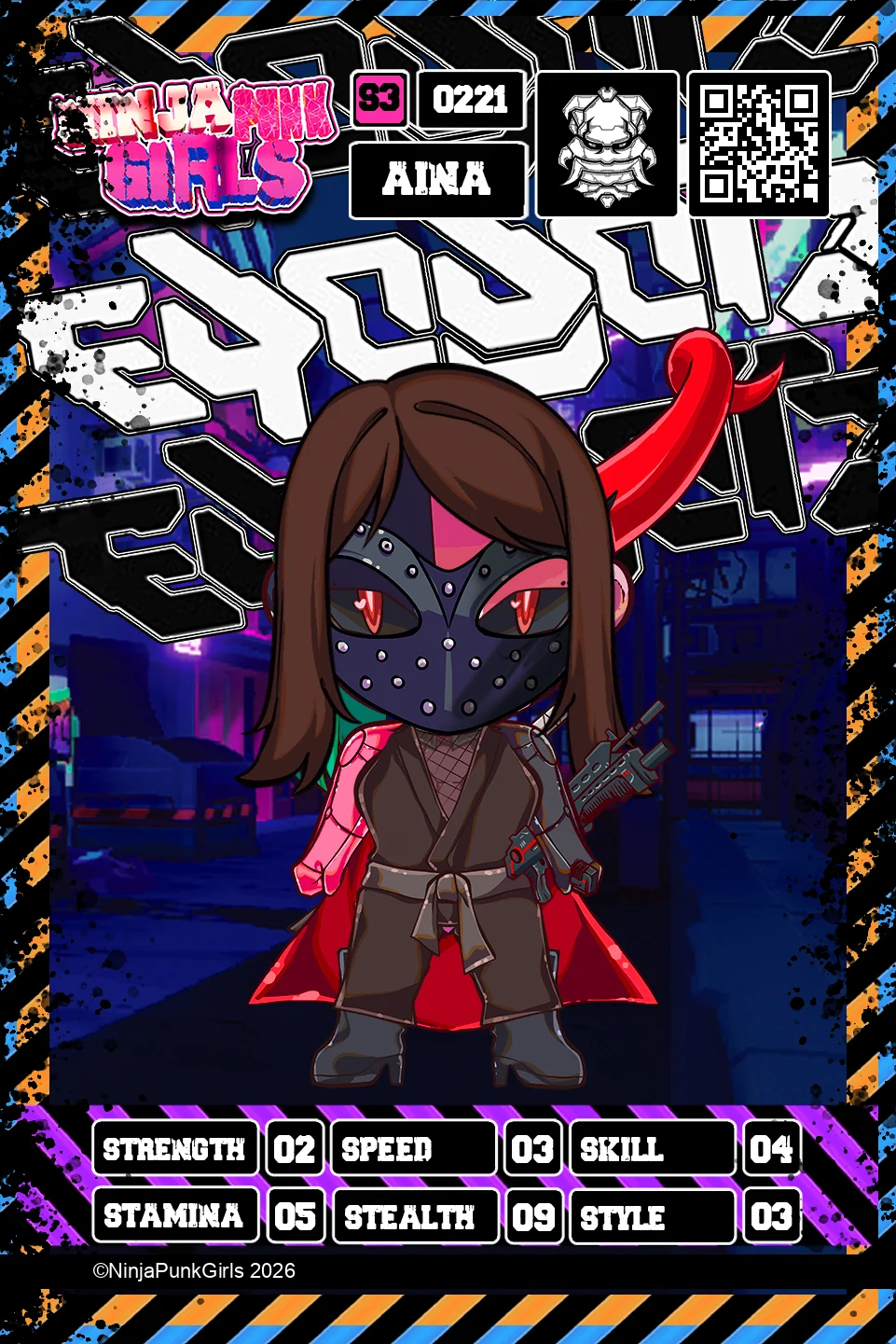 Rebuilt card #0221 Aina