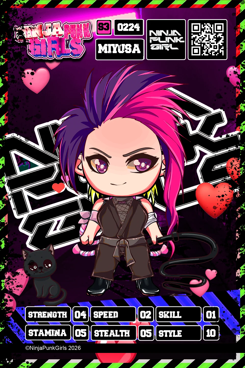 Rebuilt card #0224 Miyusa