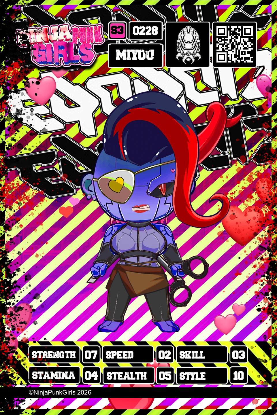 Rebuilt card #0228 Miyou
