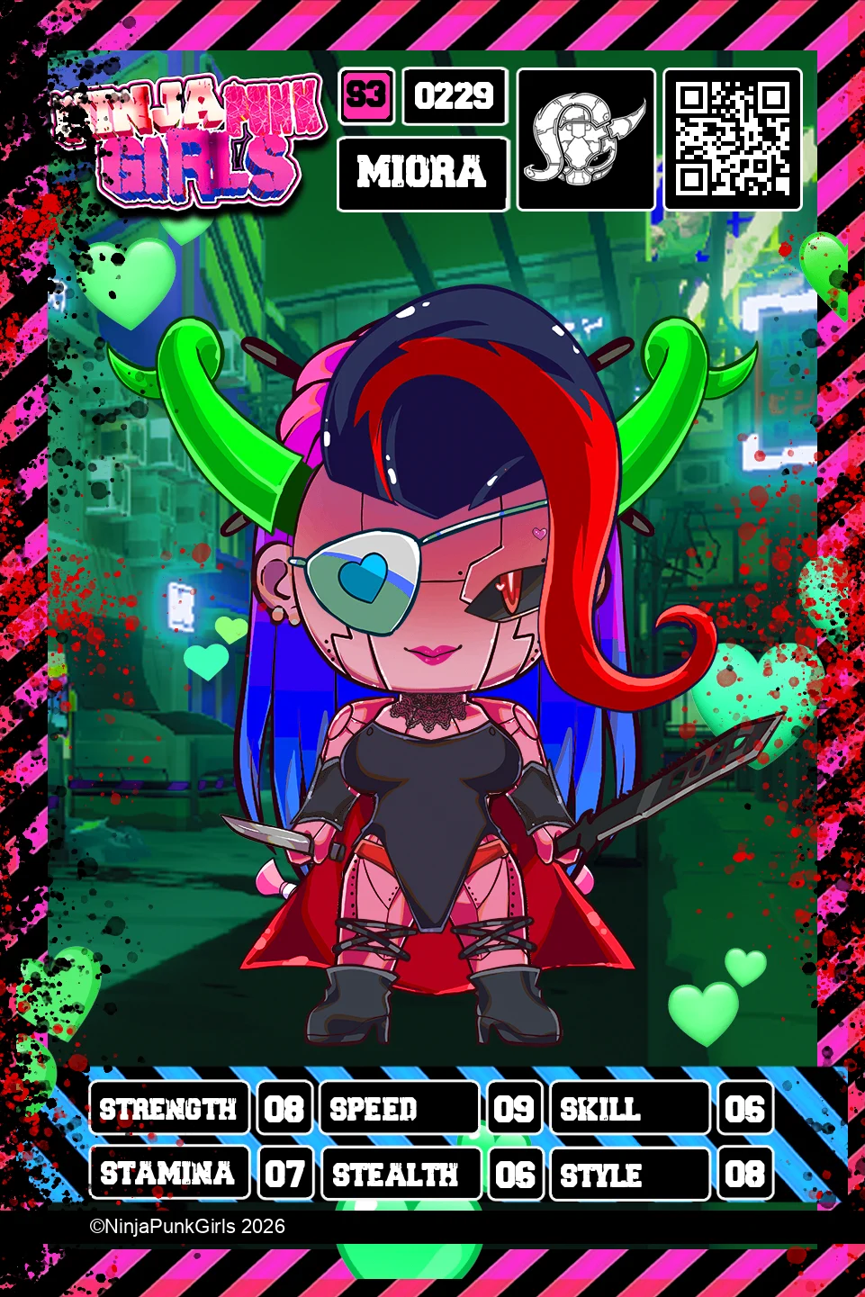 Rebuilt card #0229 Miora
