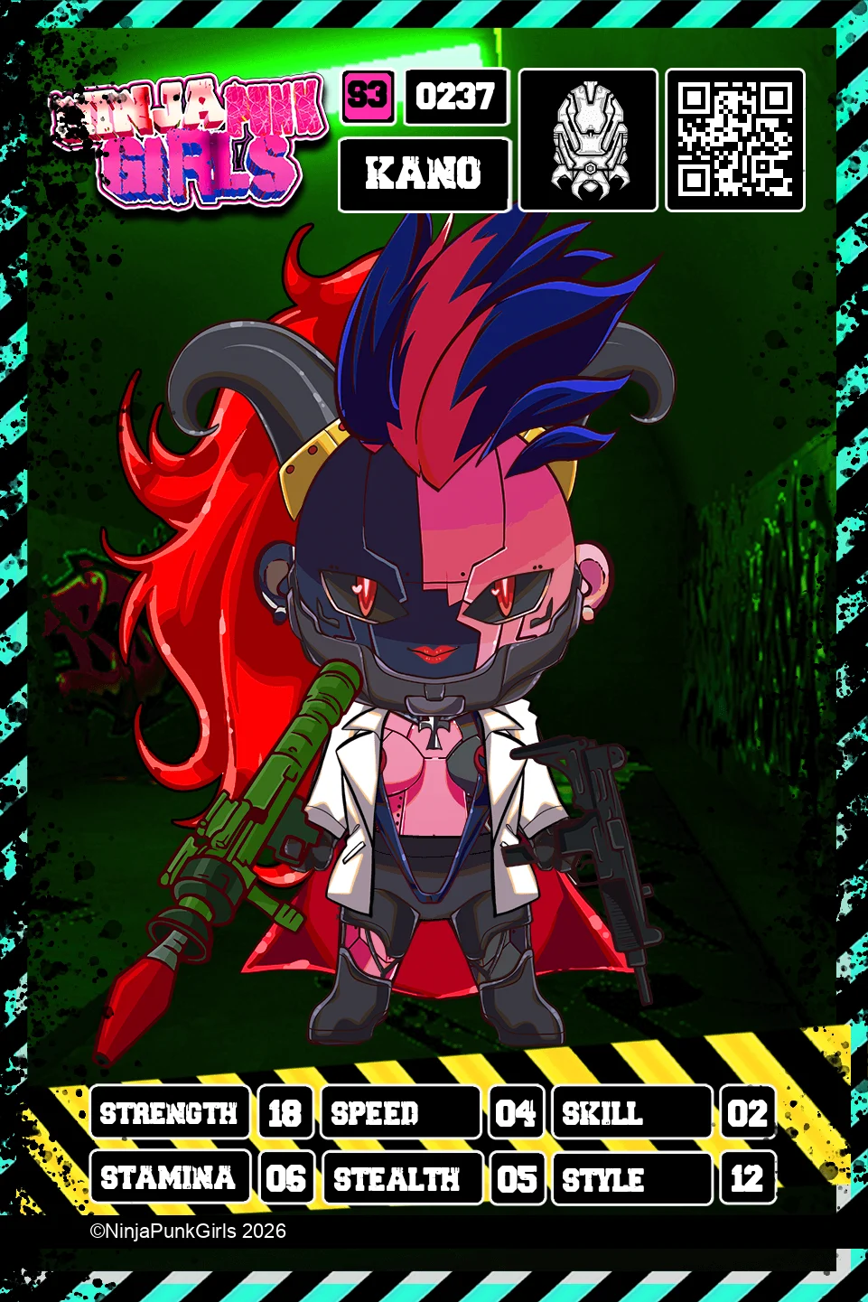 Rebuilt card #0237 Kano
