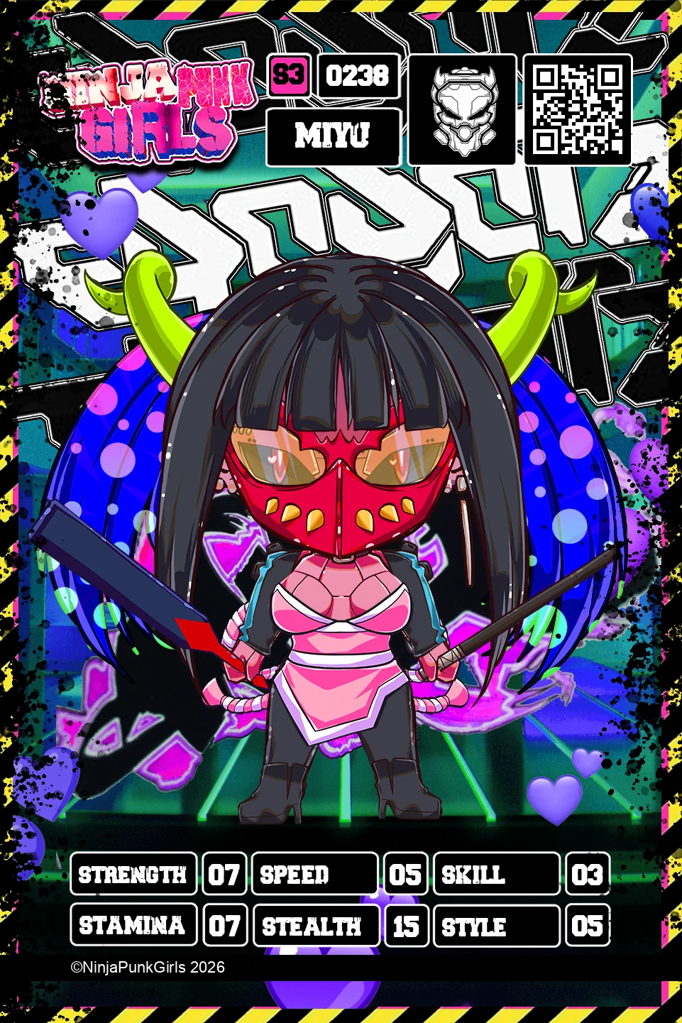 Rebuilt card #0238 Miyu